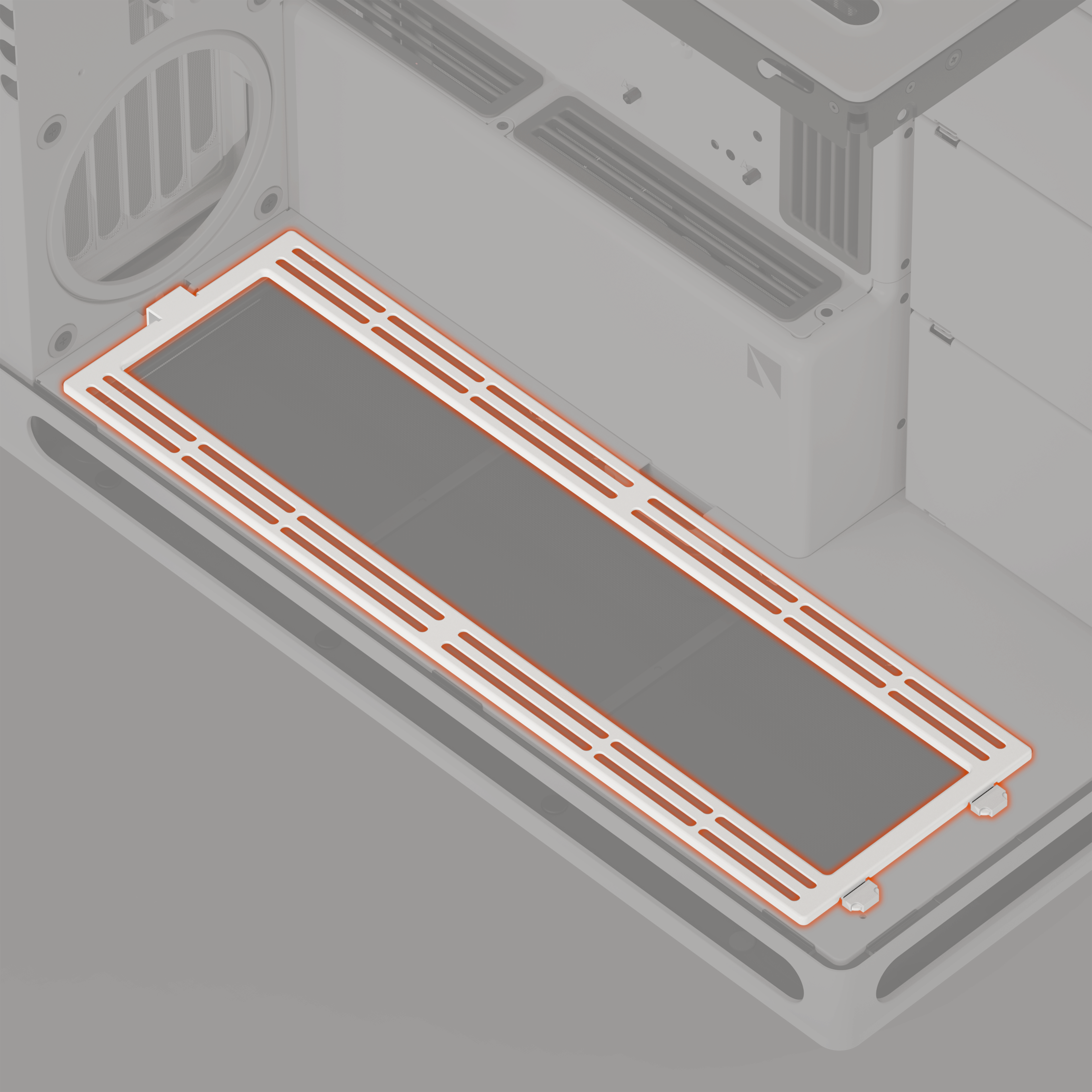 HS 420 Bottom Fan Bracket