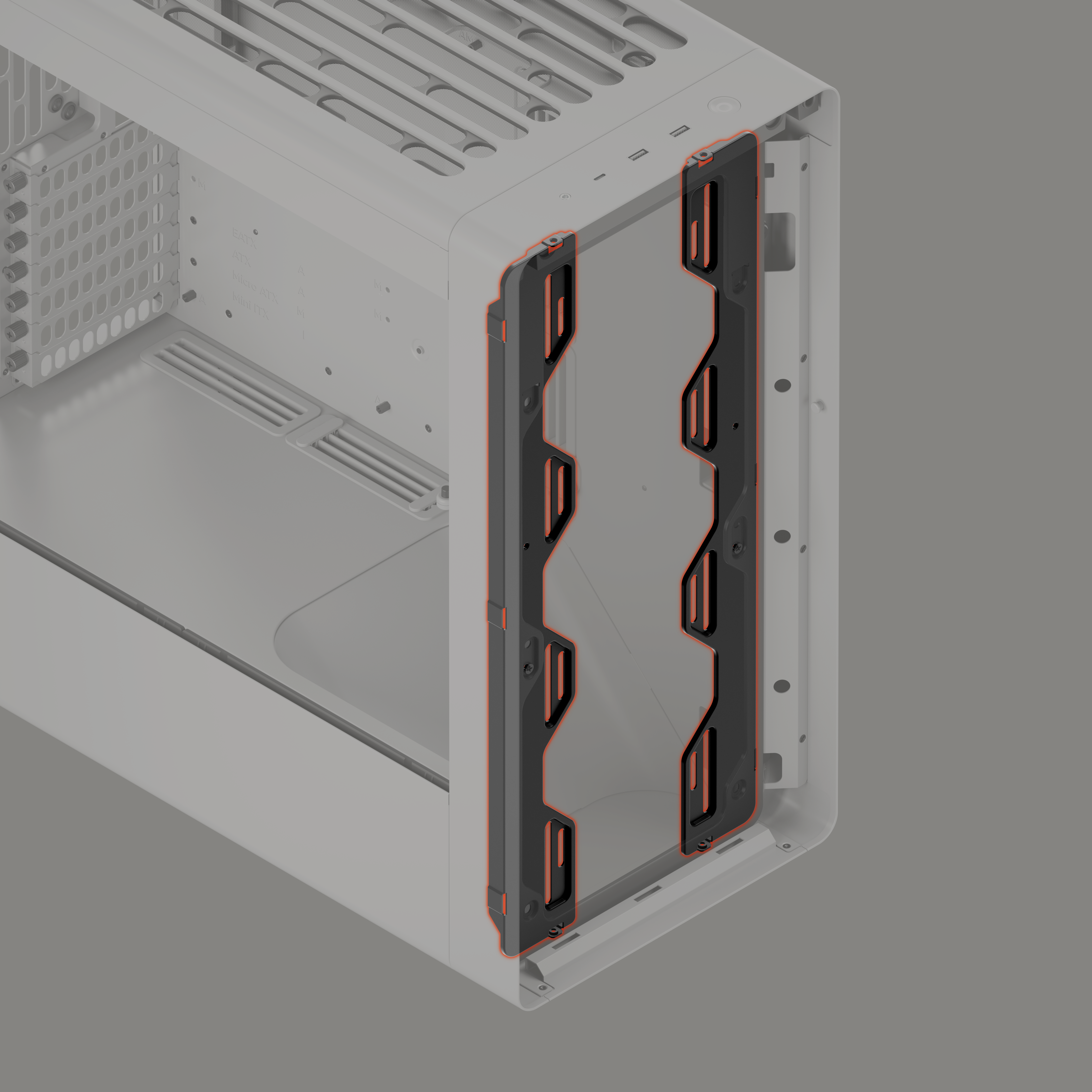 BF 360 Front Fan Extension Bracket