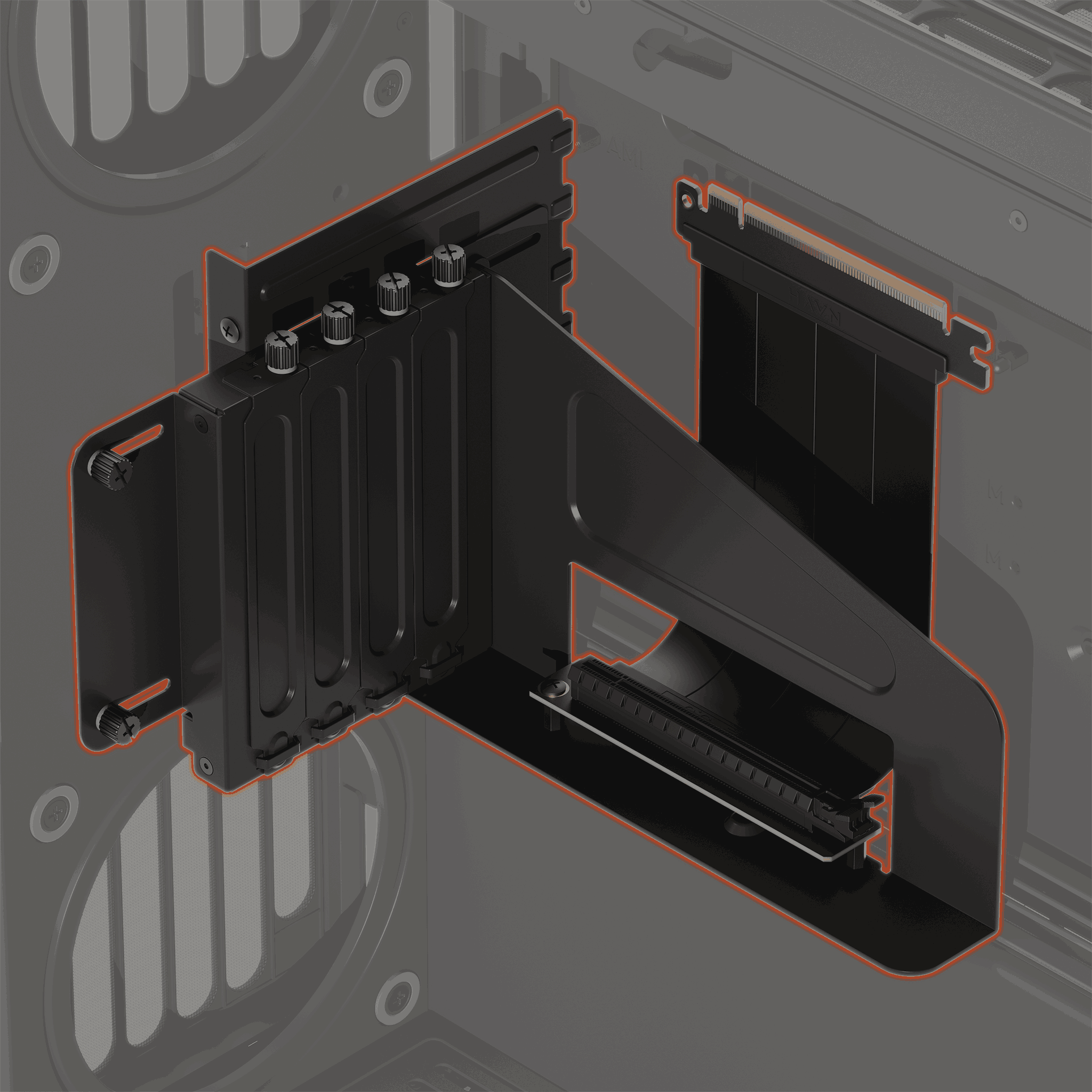 HS 420 Vertical GPU Mounting Bracket