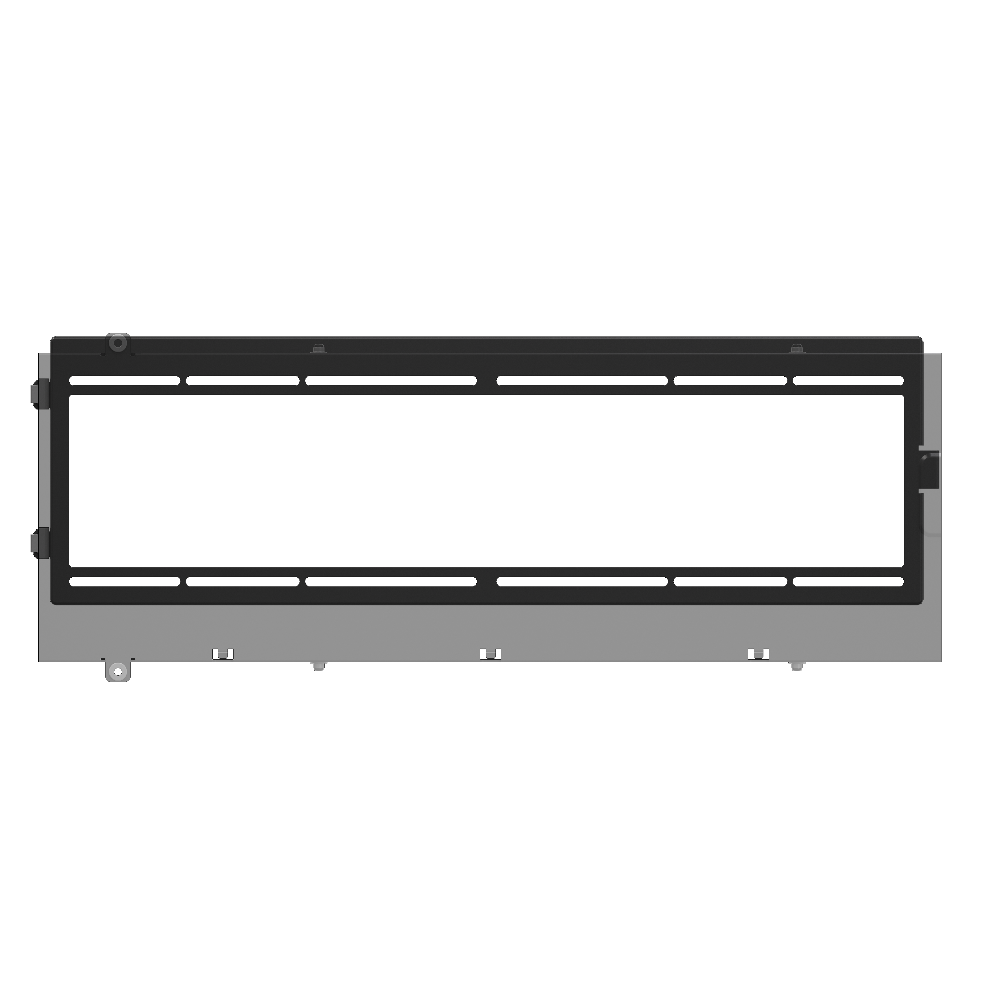 HS 420 Fan Brackets for 360mm Radiator Alignment