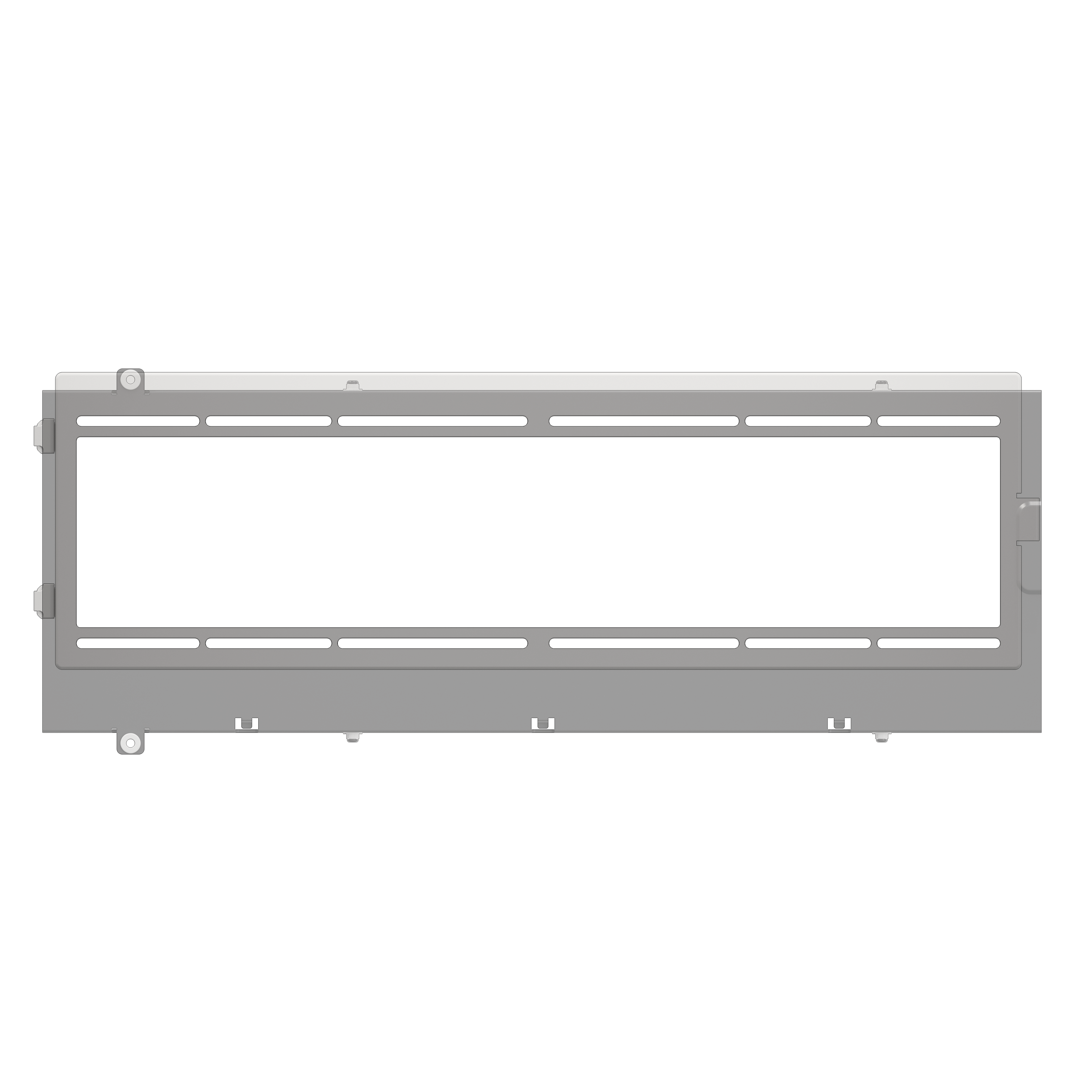 HS 420 Fan Brackets for 360mm Radiator Alignment